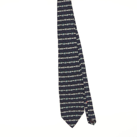 Front of Vintage 1990's Zylos Geometric Patterned Tie