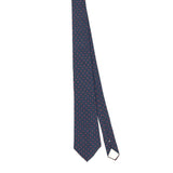 Front Front of Vintage 1980's Carven Polka Dot Patterned Tie