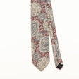 Front Detail of Vintage 1990's Wembley Paisley Patterned Tie