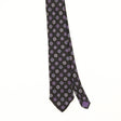 Front Front Detail of Vintage 1980's Geometric Patterned Tie