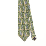 Front Front Detail of Vintage 1990's Abstract Patterned Tie