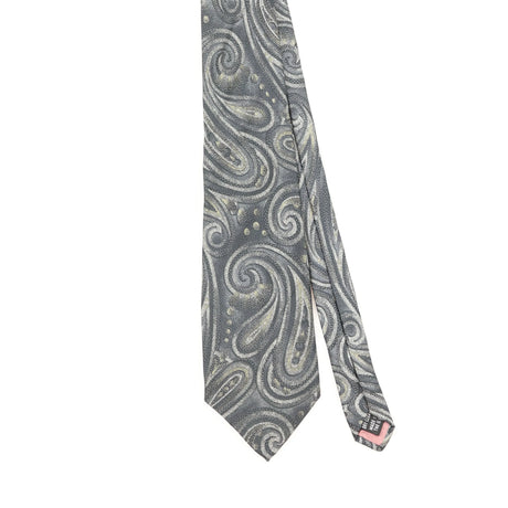 Front Front Detail of Vintage 1990's Abstract Patterned Tie