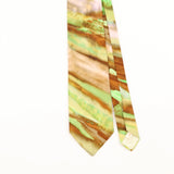 Front Detail of Vintage 1990's Abstract Patterned Tie