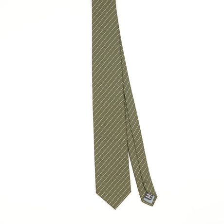 Front Front of Vintage 1990's Pal Zileri Striped Patterned Tie