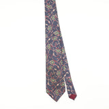 Front of Vintage 1990's Boston Traders Geometric Patterned Tie