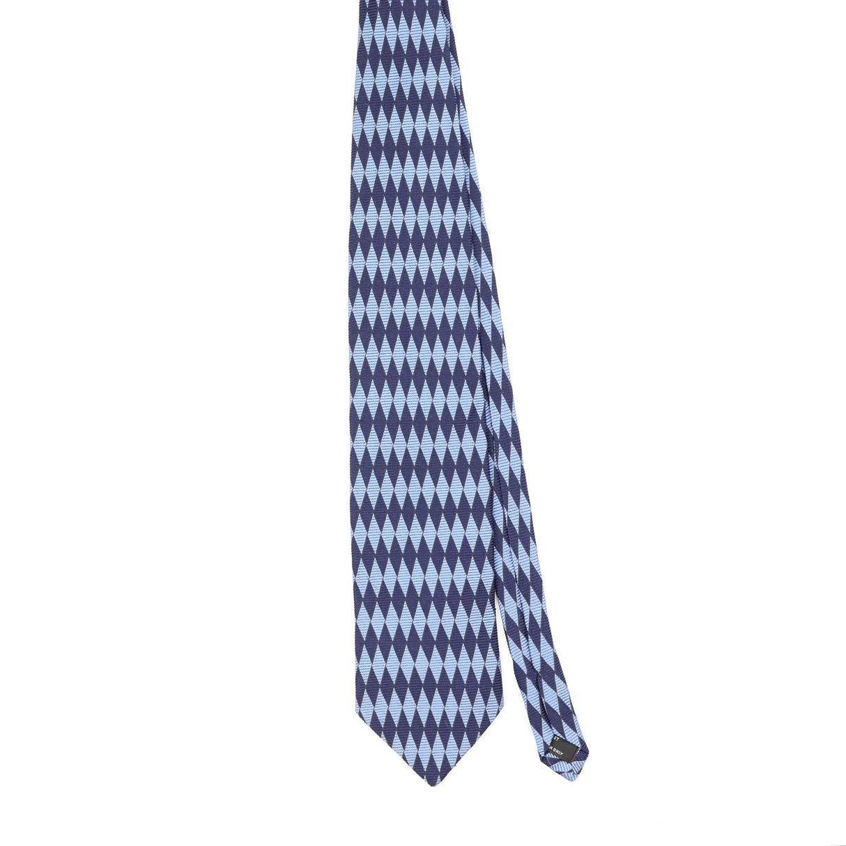 Front Front of Vintage 1990's T.M. Lewin Geometric Patterned Tie