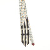 Front Front of Vintage 1990's Abstract Patterned Tie