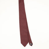 Front Front of Vintage Frangi Geometric Patterned Tie