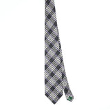 Front Front of Vintage 1990's Ralph Lauren Plaid Check Patterned Tie