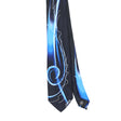 Front Front Detail of Vintage Jerry Garcia Snail Garden Abstract Patterned Tie