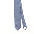 Front Front Detail of Vintage 1990's Paco Rabanne Striped Patterned Tie