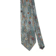 Front Detail of Vintage 1990's Floral Patterned Tie