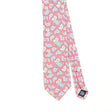 Front Front Detail of Vintage 1990's Lands' End Paisley Patterned Tie