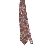 Front Front of Vintage 1990's Oscar De La Renta Abstract Patterned Tie
