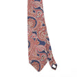 Front Front Detail of Vintage 1990's Andhurst Paisley Patterned Tie