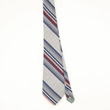 Front Front of Vintage 1980's Striped Patterned Tie