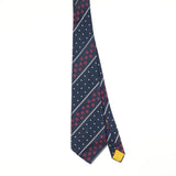 Front Front of Vintage 1980's Geometric Patterned Tie