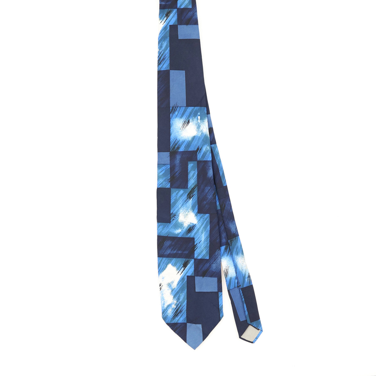 Front Front of Vintage 1990's Abstract Patterned Tie