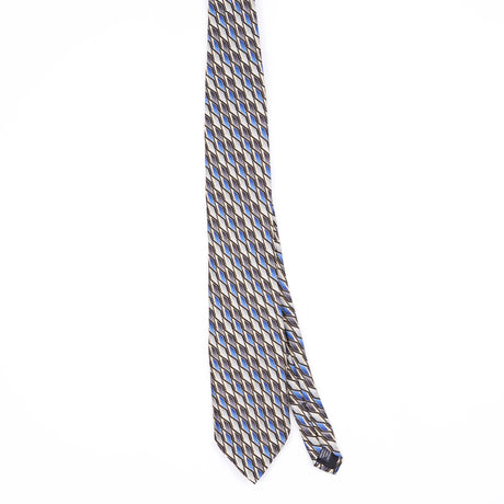 Front Front of Vintage 1990's Stafford Geometric Patterned Tie