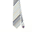 Front Front Detail of Vintage 1990's Christian Dior Striped Patterned Tie