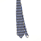Front Front of Vintage 1990's Pierre Cardin Geometric Patterned Tie