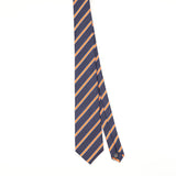 Front of Vintage Hawes & Curtis Striped Patterned Tie