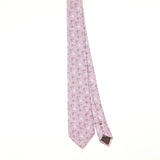 Front Front of Vintage 1990's Ermenegildo Zegna Floral Patterned Tie