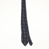 Front Front of Vintage 1990's Ralph Lauren Geometric Patterned Tie