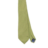 Front Front Detail of Vintage 1990's Balenciaga Foulard Geometric Patterned Tie