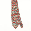 Front Front Detail of Vintage 1990's Robert Talbott Geometric Patterned Tie