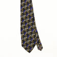 Front Front Detail of Vintage 1990's Geometric Patterned Tie
