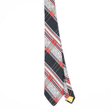 Front Front of Vintage 1980's Striped Patterned Tie