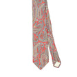 Front Detail of Vintage 1990's Bachrach Paisley Patterned Tie