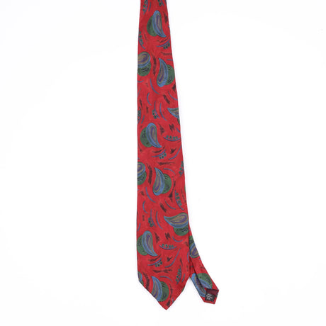 Front Front of Vintage 1990's Don Loper Paisley Patterned Tie