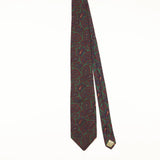 Front of Vintage 1980's Paisley Patterned Tie