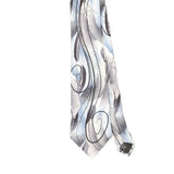 Front Front Detail of Vintage Jerry Garcia Abstract Patterned Tie