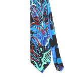 Front Detail of Vintage 1990's Picasso Abstract Patterned Tie