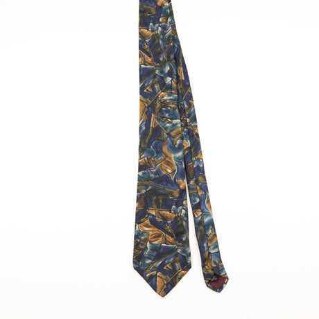 Front of Vintage 1990's Van Heusen Abstract Patterned Tie