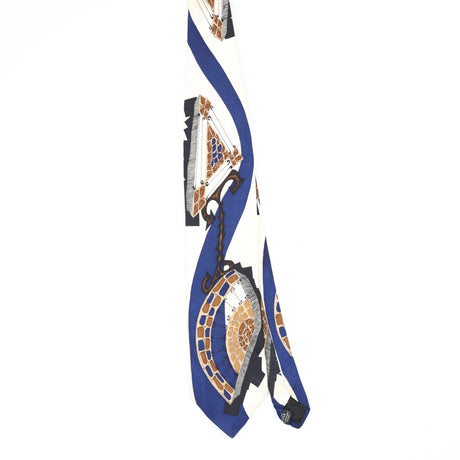 Front Front of Vintage 1990's Abstract Patterned Tie