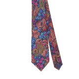 Front Front Detail of Vintage 1990's Jonelle Floral Patterned Tie