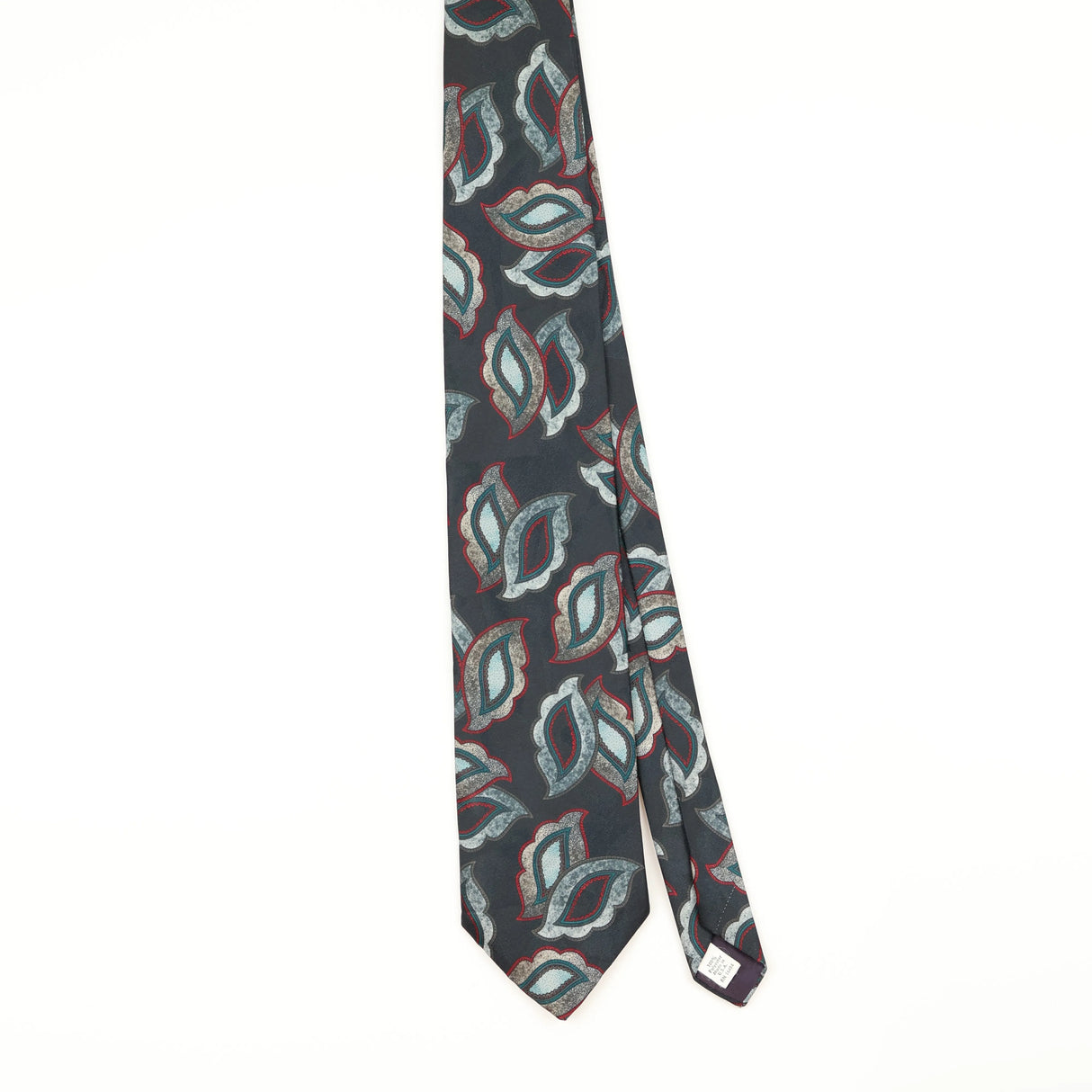 Front of Vintage 1990's Geometric Patterned Tie