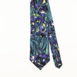 Front Detail of Vintage 1980's Museum Artifacts Van Gogh Abstract Patterned Tie