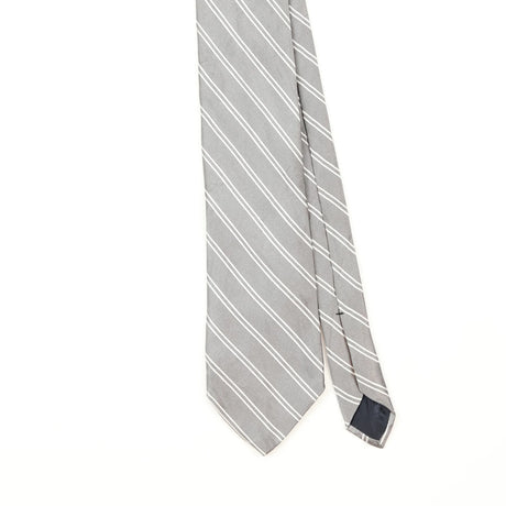 Front Front Detail of Vintage 1990's Brooks Brothers Striped Patterned Tie
