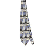 Front Front of Vintage 1990's Pierre Cardin Geometric Patterned Tie