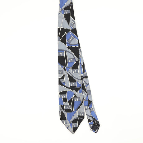 Front Front of Vintage 1990's Martin Wong Screenplay Abstract Patterned Tie