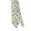 Front Front Detail of Vintage 1990's Pierre Cardin Swirls Abstract Patterned Tie