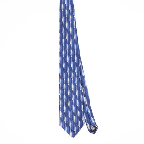 Front Front of Vintage 1990's Puritan Geometric Patterned Tie