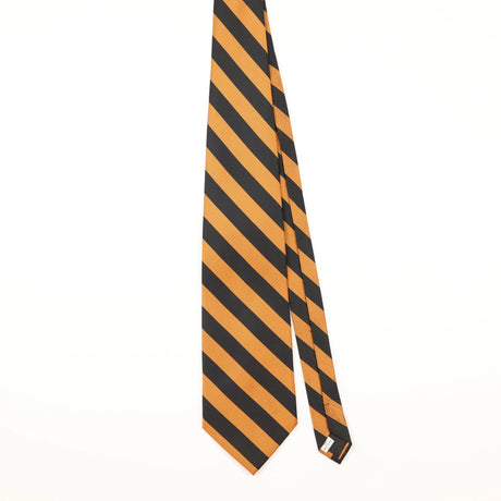Front of Vintage Striped Patterned Tie