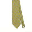 Front Front Detail of Vintage 1990's U.S. Polo Assn. Geometric Patterned Tie