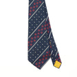 Front Front Detail of Vintage 1980's Geometric Patterned Tie